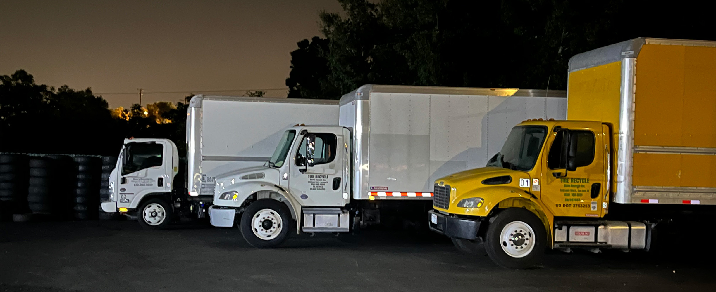 Tires recycling for the San Francisco Bay Area and Península including Santa Cruz, Capitola, Half Moon Bay, etc.